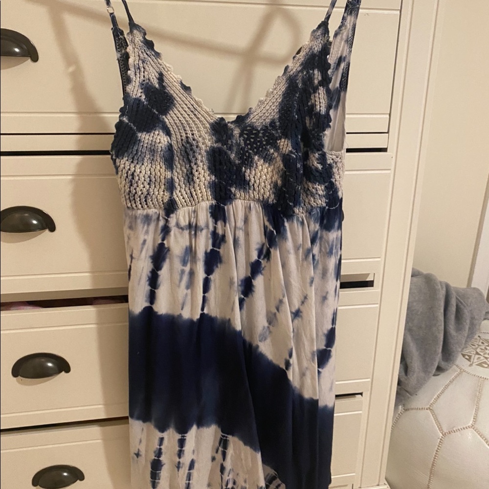 Tie dye beach cover up